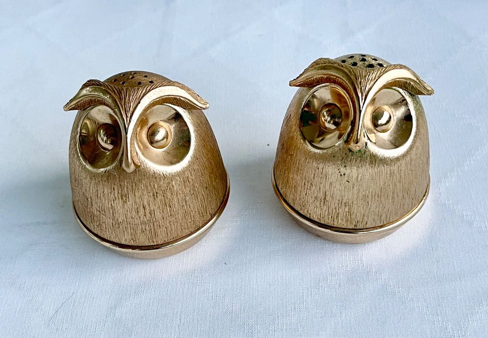 Salzstreuer & Pfefferstreuer, Keramik Eule SP Owl 005