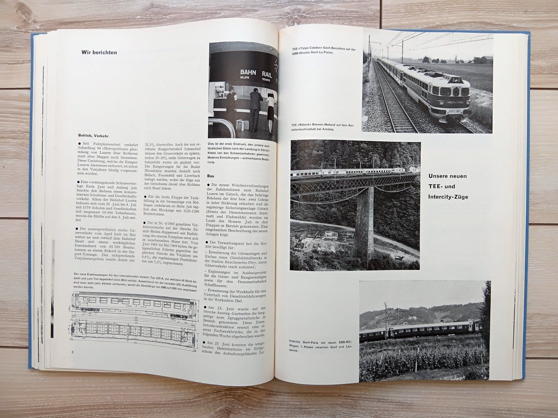 Livres: SBB Nachrichtenblatt 1969 – D'occasion à Birrwil par dirtyoldtown 7