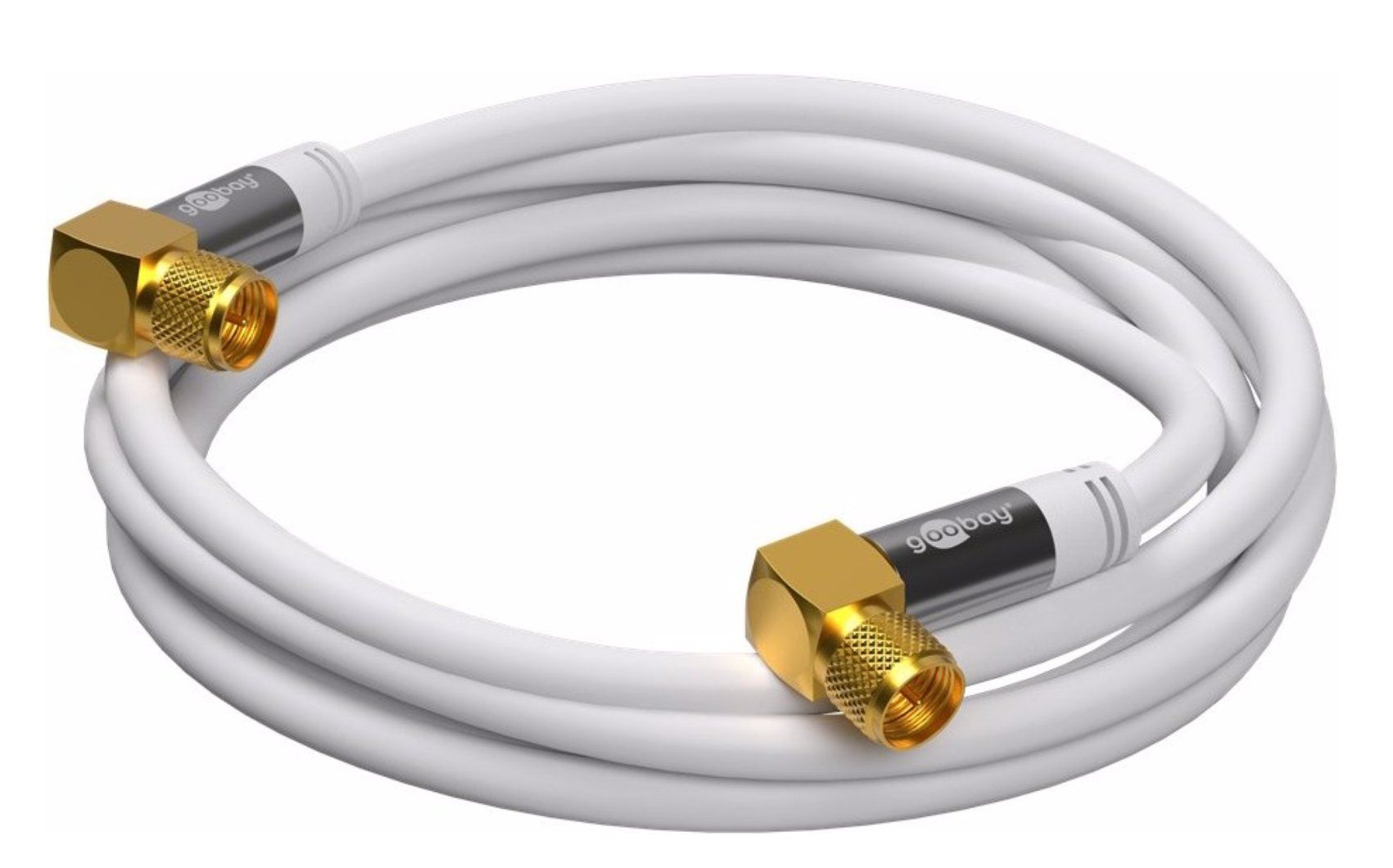 Cavi: Goobay Anschlusskabel 135 dB, SAT Kabel - 10m – Nuovo e nell'imballaggio originale da Fislisbach venduto da GenerousClub 1