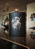Flachmann Jagd Wildschwein 
