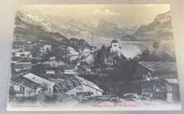 Postkarte Ringgenberg No 5439 am Brienzersee gelauf. 1921