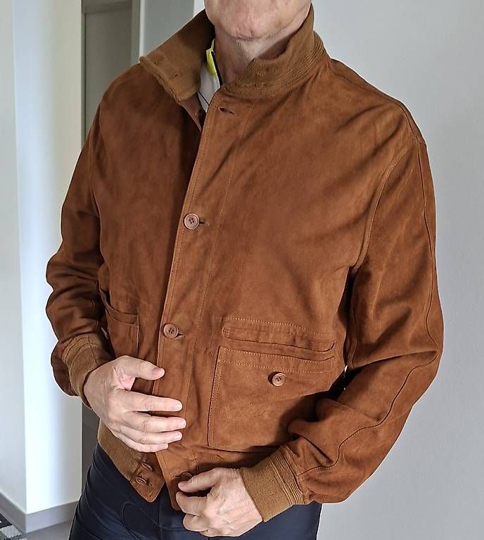 Giacche: Blouson de marque réversible 100 % cuir veritable - neuf – Nuovo e nell'imballaggio originale da Pully venduto da Dede1958 2