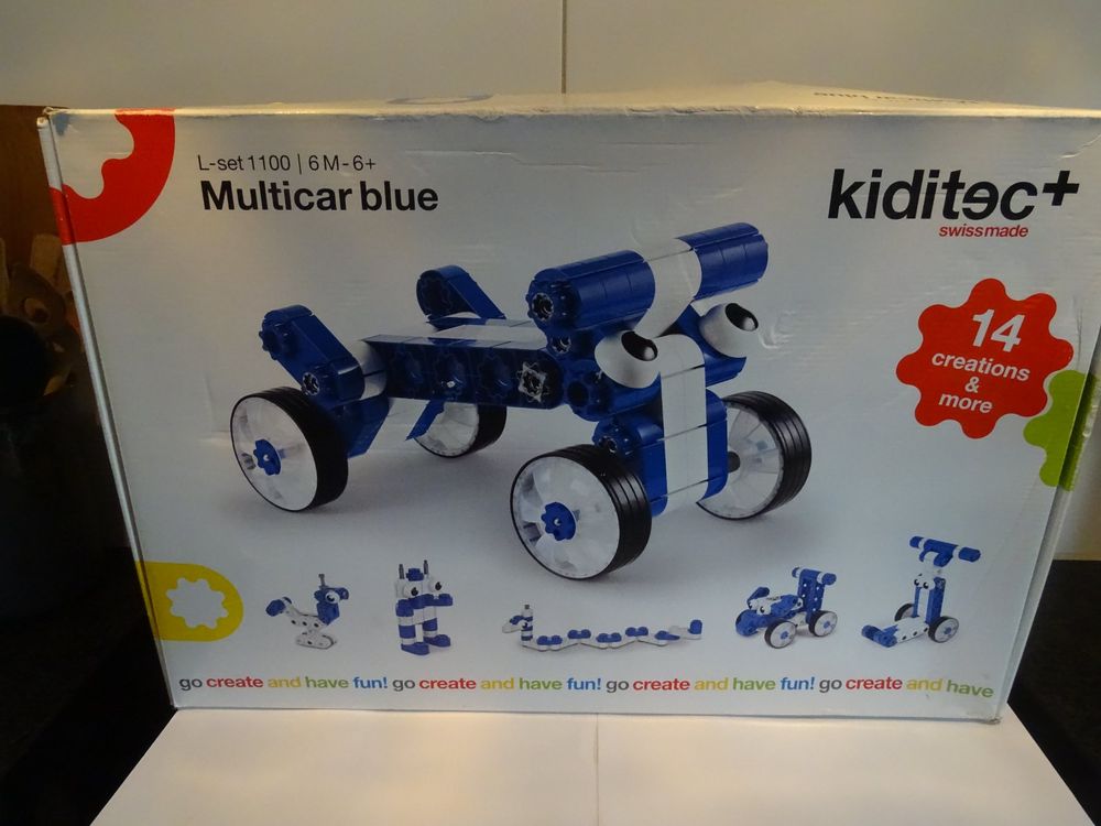 Kiditec Multivcar Blue - Set für Kinder 6 M bis 6 Jahre (Gebraucht) in ...