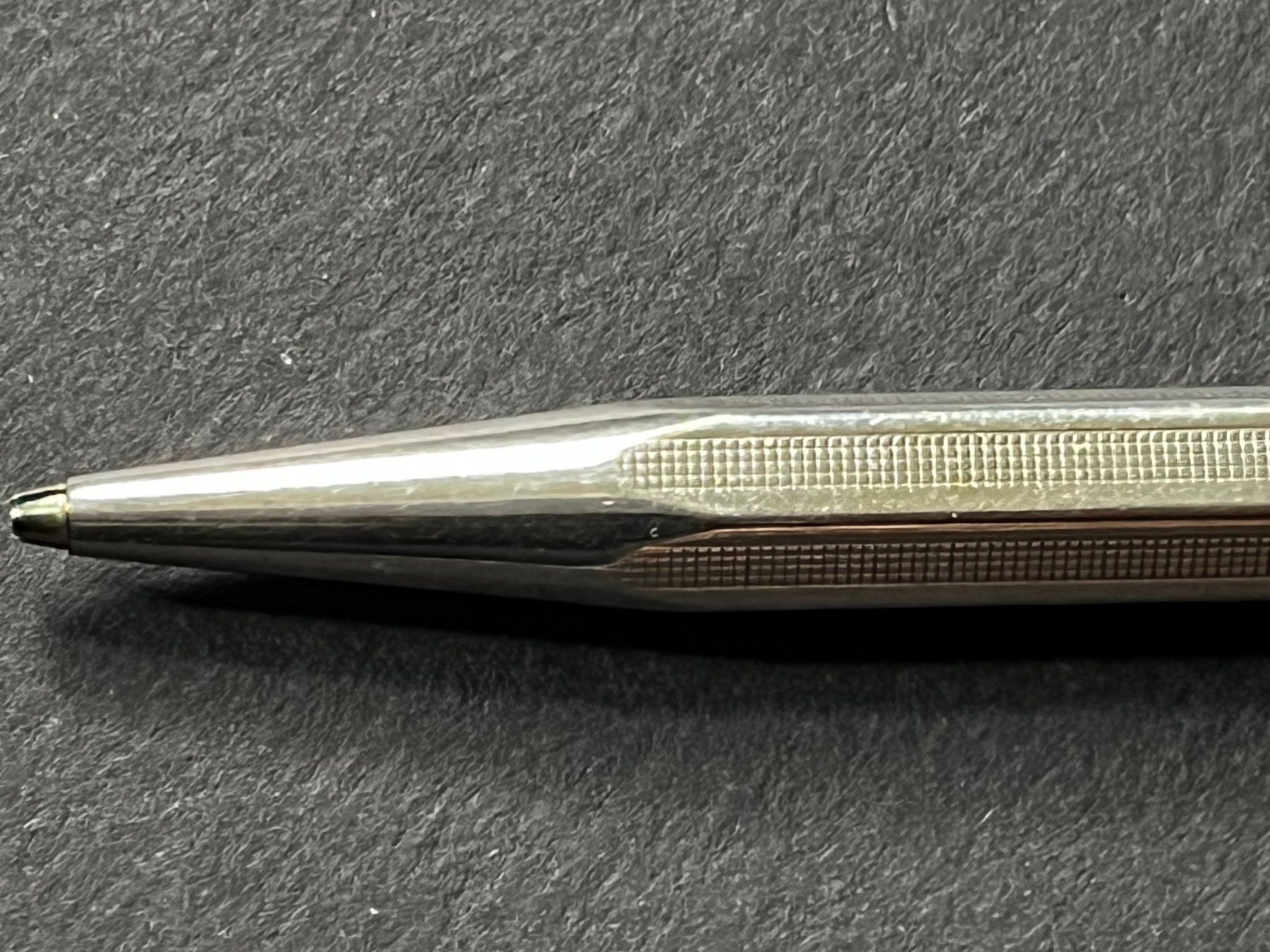Caran D'Ache Matite, matite colorate & gessi: Caran d’Ache Ecridor Minenhalter "Gitter" versilbert – Usato da Zürich venduto da FV.vintage 4