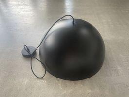 Lampe goldig schwarz neu