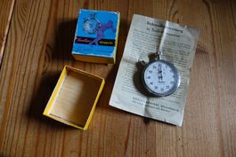 Vintage Hanhart Stoppuhr mechanisch – Mit OVP & Anleitung