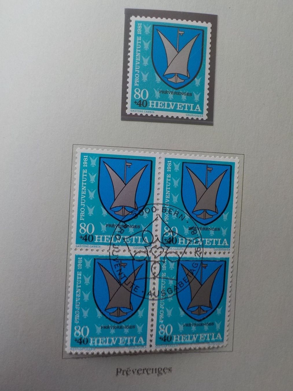 Tutti i francobolli: 1981, Pro Juventute, Gemeindew. IV – Nuovo (secondo la descrizione) da Muri b. Bern venduto da Ricardoverkauf 3