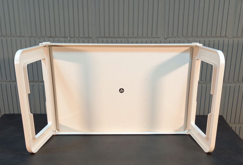 Premier Housewares Bett-Tablett Aus Pinienholz - Weiße Spitze, Klappbare Beine & Sofort Einsatzbereit