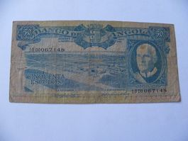 Angola 50 Escudos 1962, P-93,  (Serie 10DO)