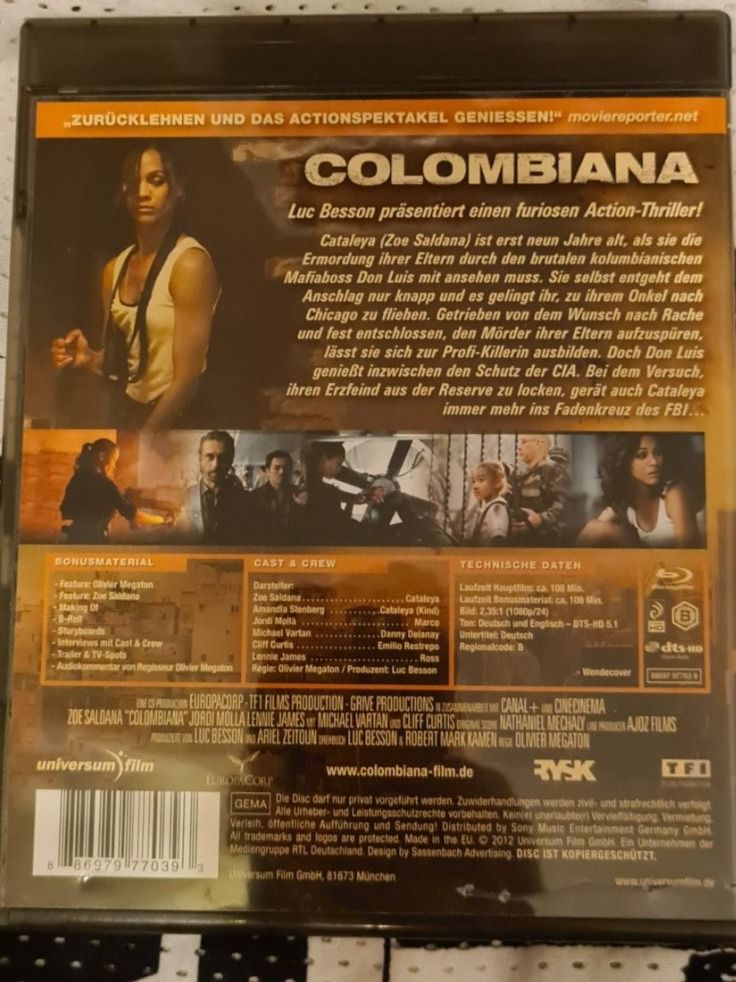 Tutti i DVDs: Colombiana – Nuovo (secondo la descrizione) da Oberkirch LU venduto da ThE_CoLLecTor666 1