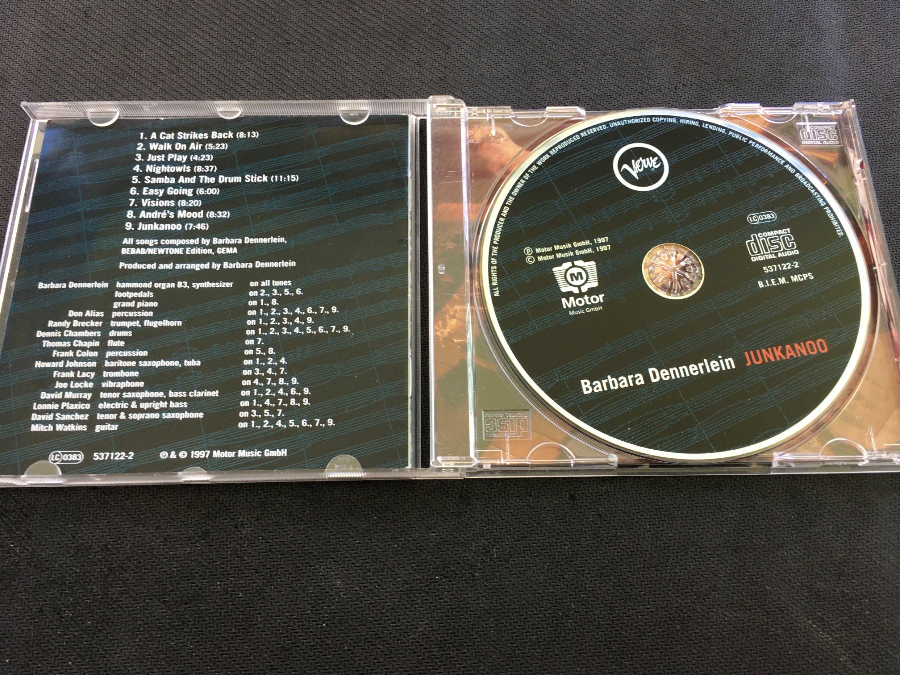CD: Barbara Dennerlein - Junkanoo -CD- – Usato da St.Gallen venduto da MedienJoe 1