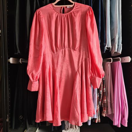 Claudie Pierlot Pink Babydoll Dress