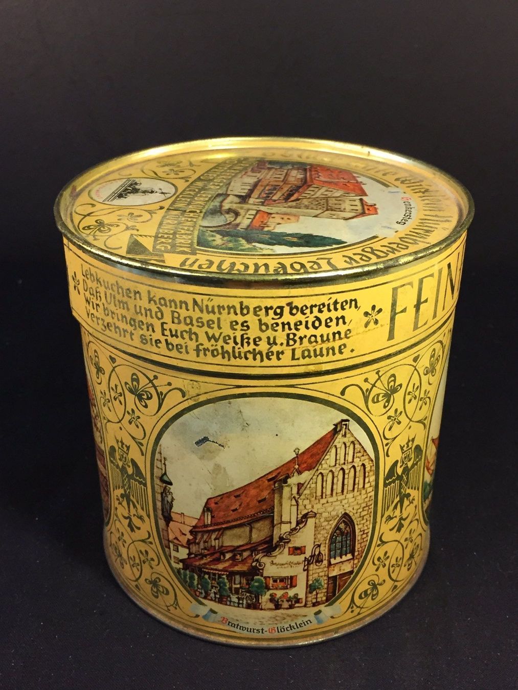 Barattoli: Vintage Blechdose – Usato da Schaffhausen venduto da vintageville 3