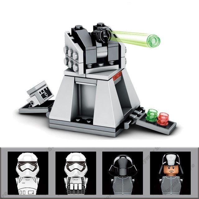 Kit di costruzioni: Star Wars Bausteinset mit 4 Figuren | Minifiguren – Nuovo e nell'imballaggio originale da Oensingen venduto da CSCollectors