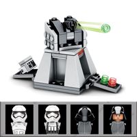 Star Wars Bausteinset mit 4 Figuren | Minifiguren