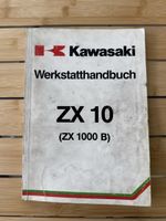 Kawasaki ZX10 Werkstatthandbuch ZX 1000 B, gebraucht, für So