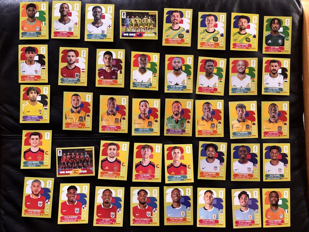 Panini Carte collezionabili: 40 verschiedene Panini Sticker – Usato da Niederuzwil venduto da MT5612