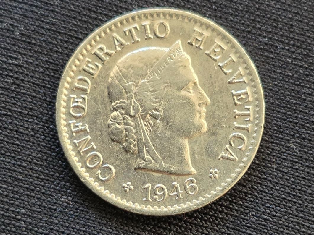 Tutti le monete: 5 cts 1946 – Usato da Genève venduto da bbastos