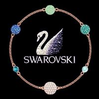 SWAROVSKI ARMBAND BUNT GRÜN FUNKELTRAUM ROSEGOLD
