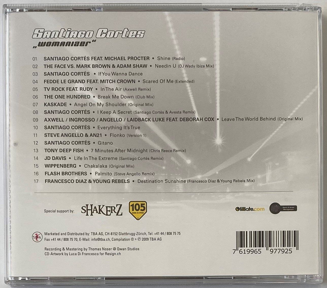CD: Santiago Cortes, Womanizer – Nuovo e nell'imballaggio originale da Flums venduto da Asquillo 1