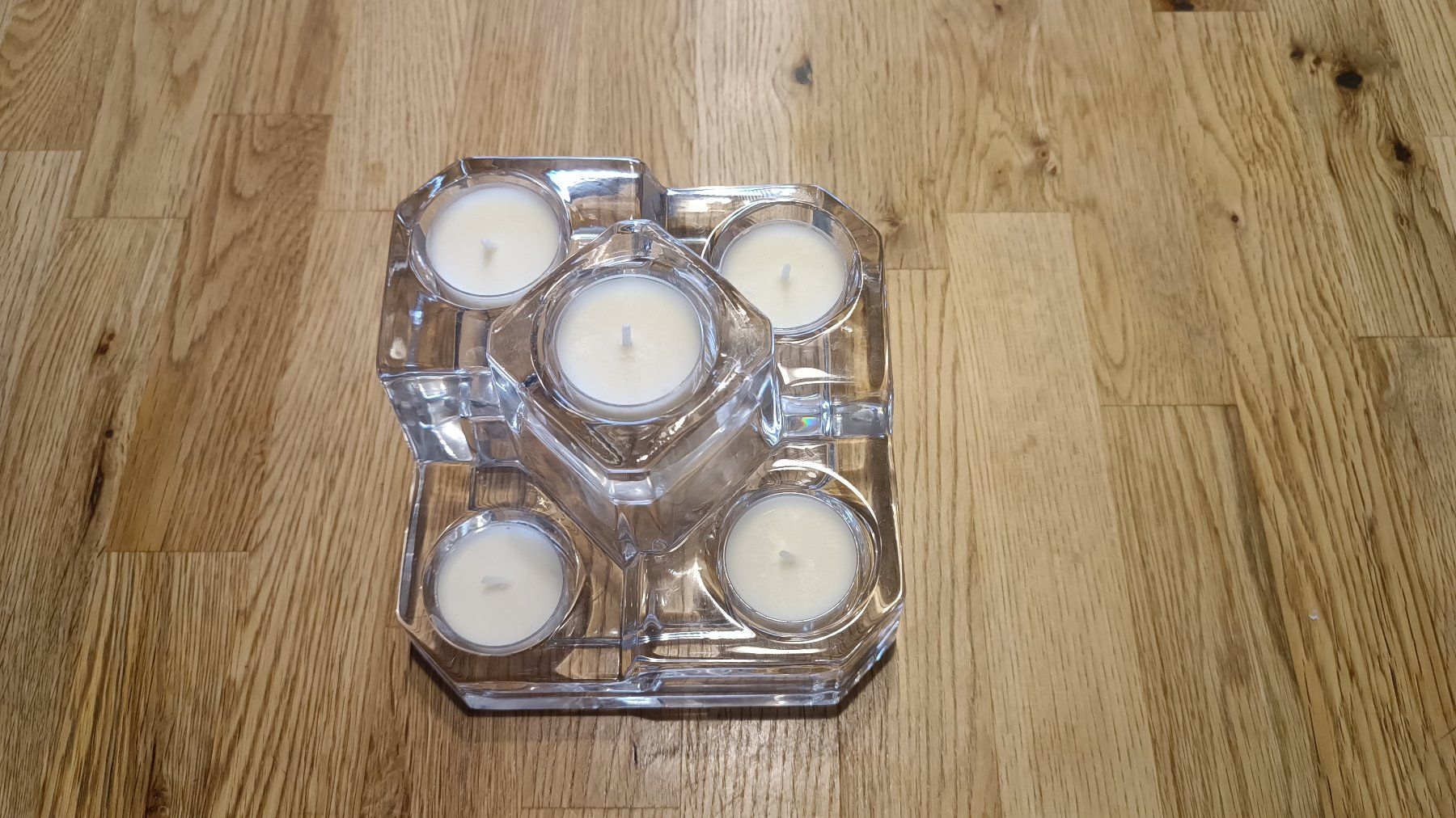 Partylite Portacandele: PartyLite Glas Schloss – Nuovo (secondo la descrizione) da Oberkulm venduto da Plankton 5