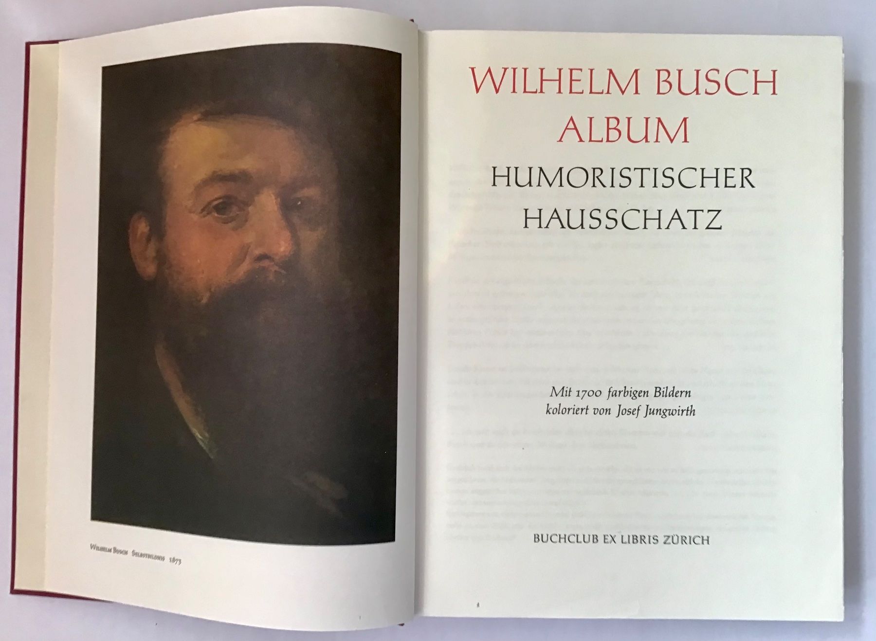 Libri: WILHELM BUSCH Album – Usato da Bubendorf venduto da Alpenheidi 3