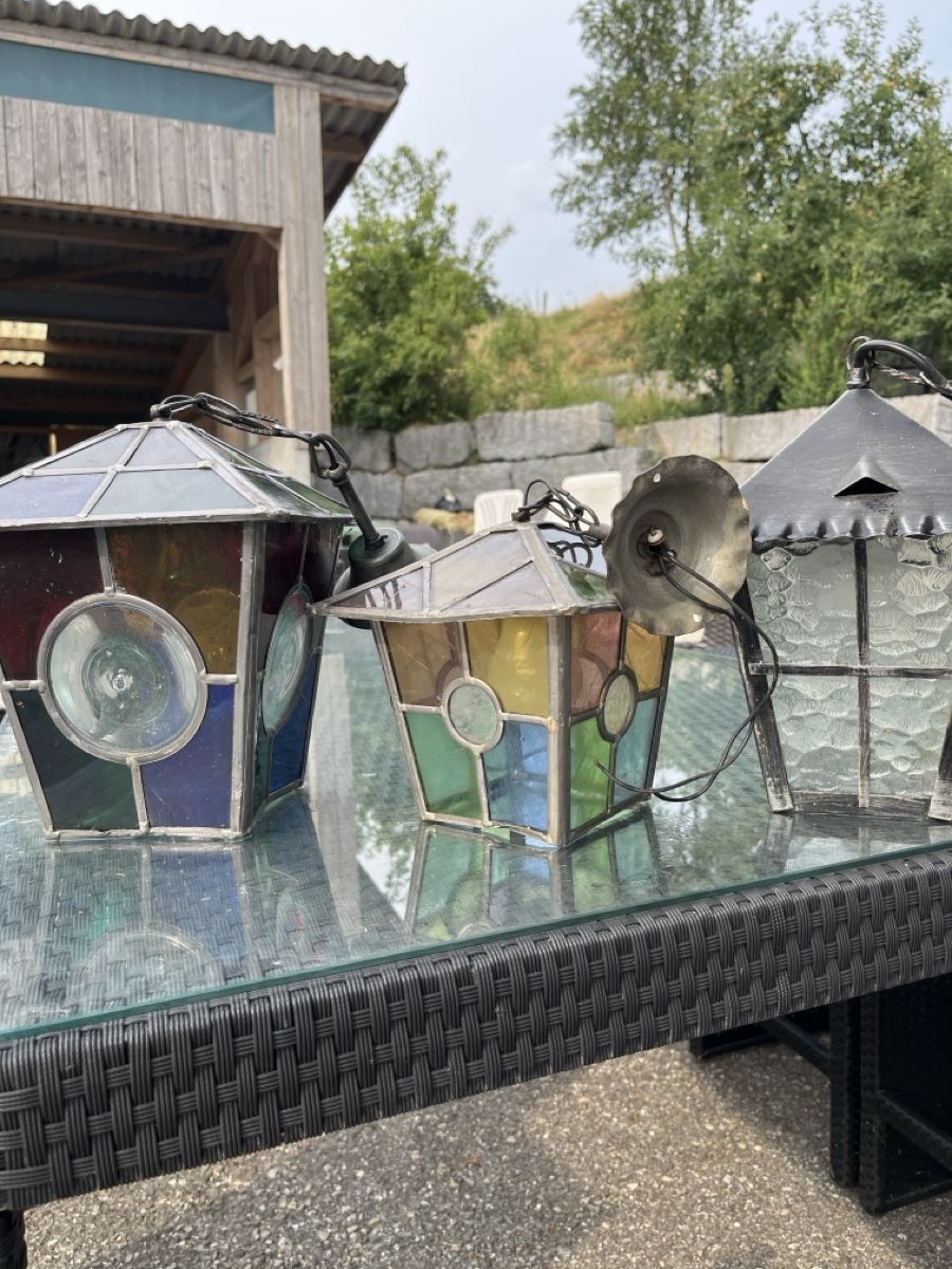 Lanterne: Aussenlaterne Glas /metal  – Usato da Oberkirch LU venduto da ryb_qlf8