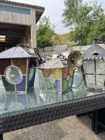 Aussenlaterne Glas /metal 