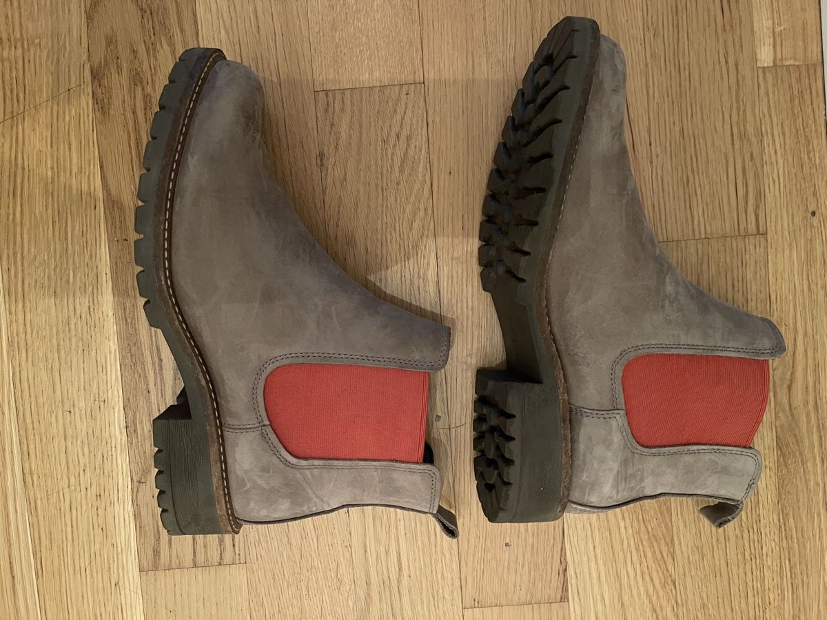 Ecco Scarpe da donna: Ecco Ankle Boots Leder Grösse 40 - Sand – Nuovo (secondo la descrizione) da Basel venduto da Legolaze1 2
