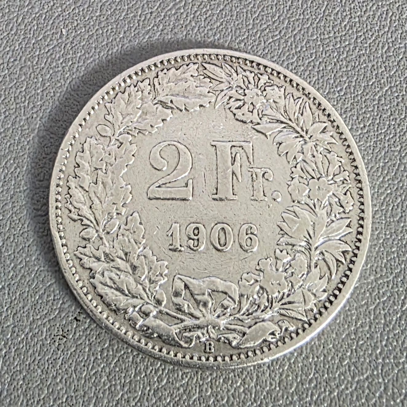 Tutti le monete: 1906 2 Franken Super erhaltung – Usato da Niederuzwil venduto da 262305