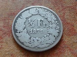 1/2 Fr. 1879  (C)