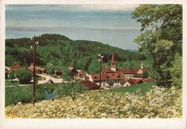 Alte Ansichtskarte: Magdenau SG, Cistercienserinnen-Abtei