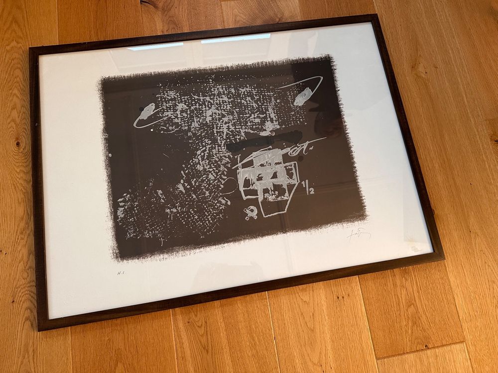 Lithografie ANTONI TAPIES "Gris Argentin" 2