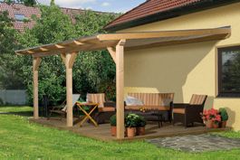 Terrassenüberdachung von Weka 672 Grösse 2