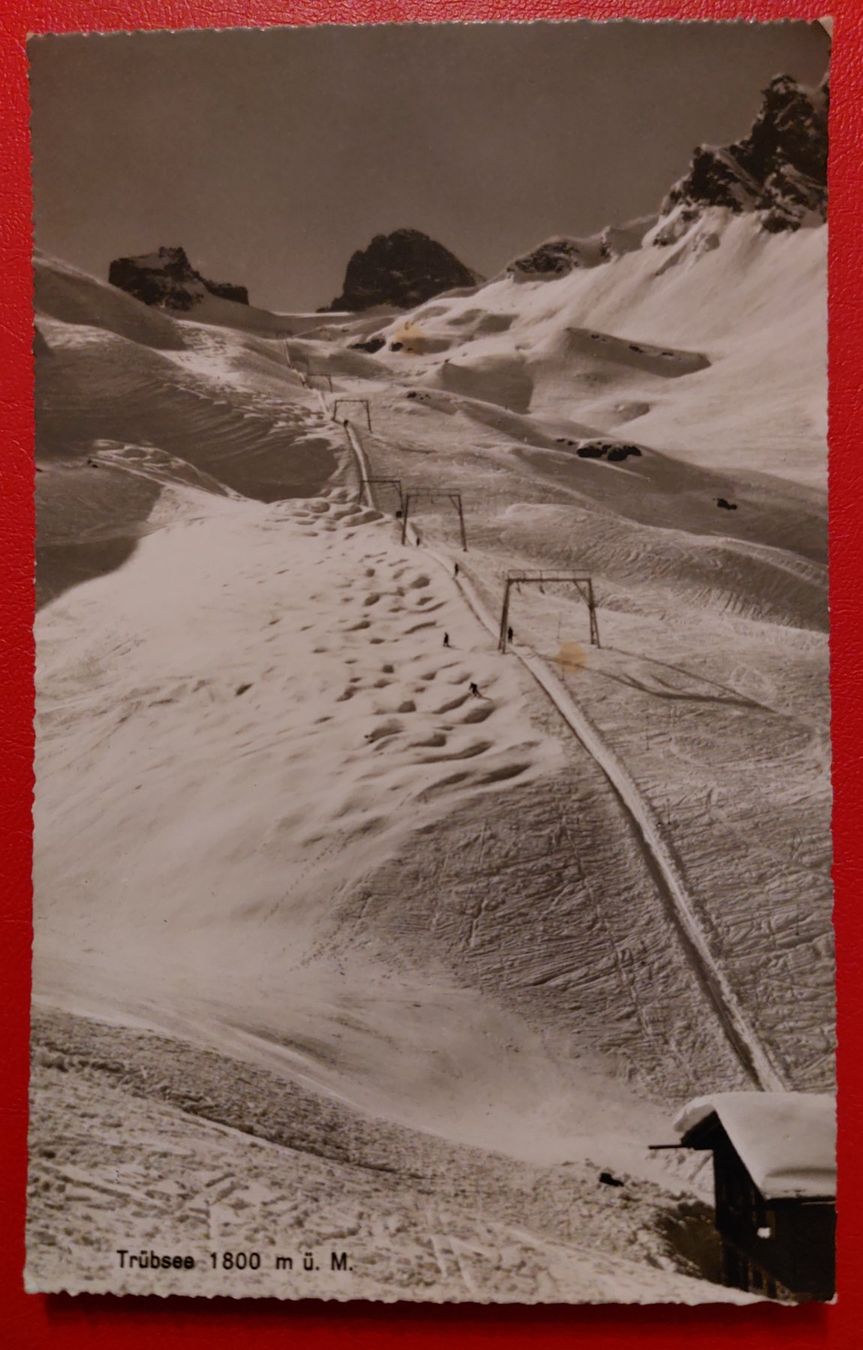 Ansichtskarten: Trübsee // Hotelstempel – Gebraucht aus St-Légier-Chiésaz von Theo006