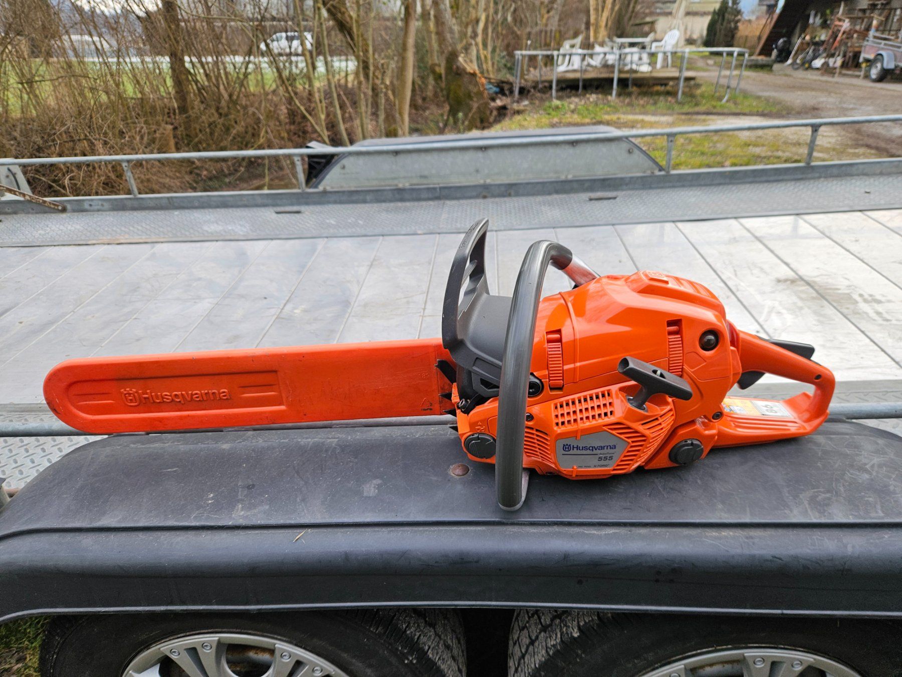 Husqvarna Seghe: Motorsäge Husqvarna 555 – Usato da Oberburg venduto da goldoni19