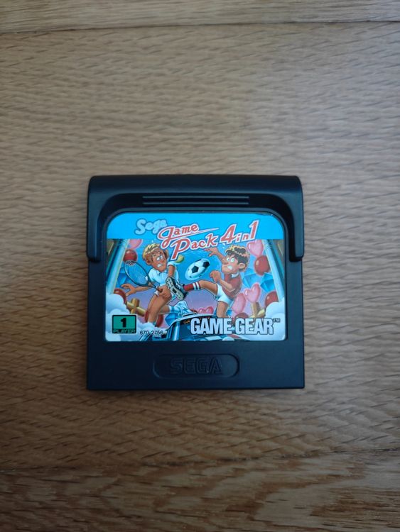 Sega Game Pack 4 in 1 sur Game Gear