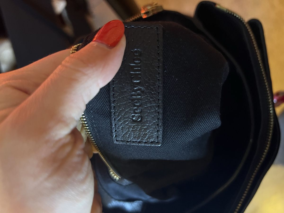 Zaini: See by Chloé Rucksack schwarzes Leder – Usato da St. Gallen venduto da deborahM95 2