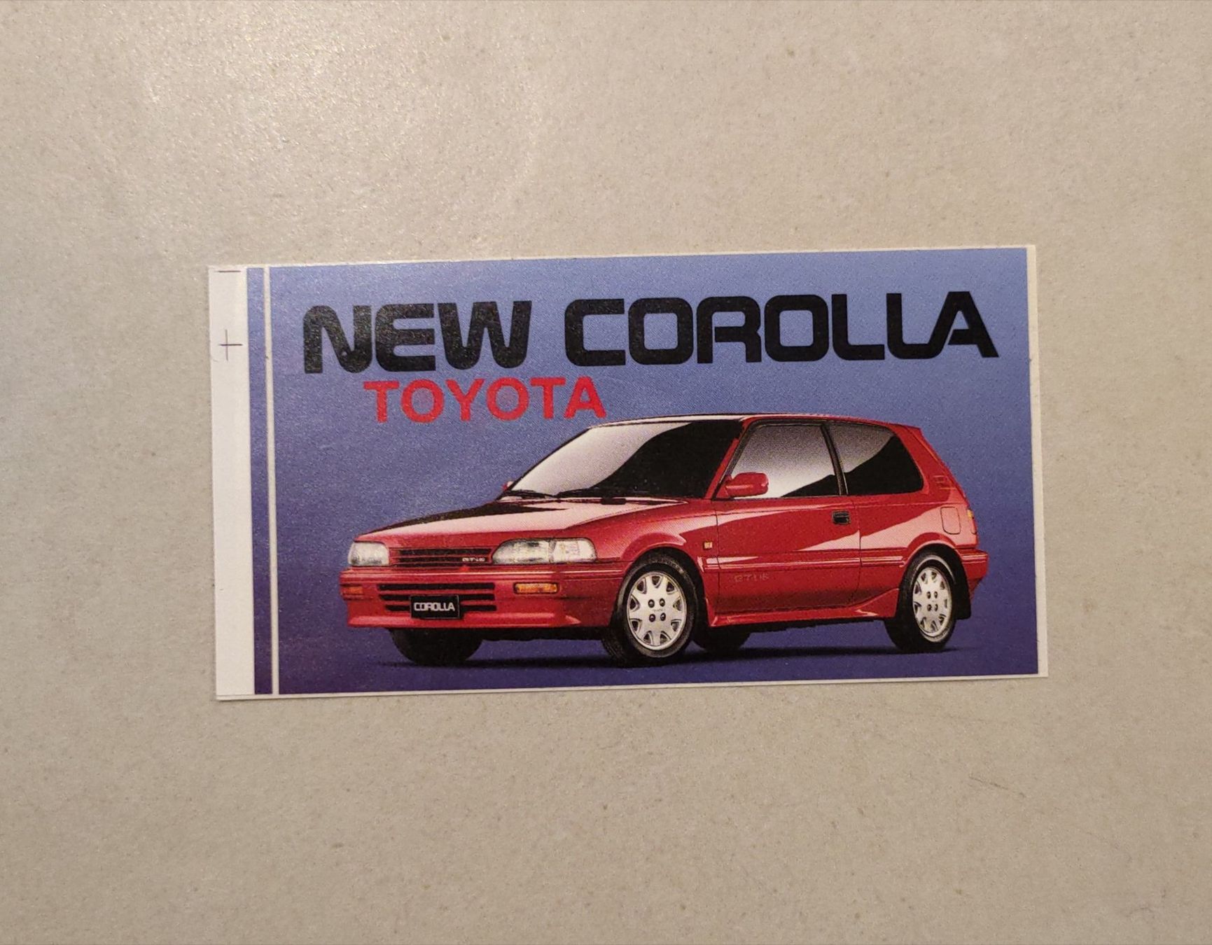 Sticker: Toyota Corolla Aufkleber – Nuovo (secondo la descrizione) da Wetzikon ZH venduto da Douglas-MD-11