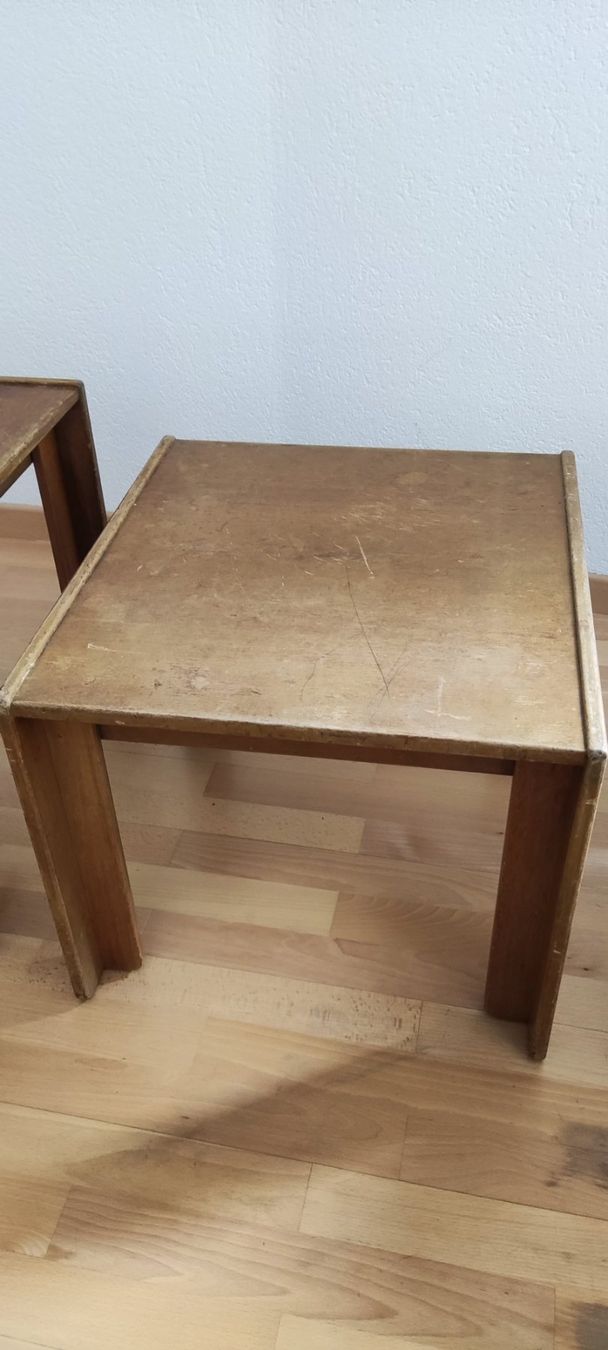 Cassina Tische: Tavolini da caffè in noce di Tobia e Afra Scarpa per Cassina – Gebraucht aus Maroggia von mar_9fcv 1