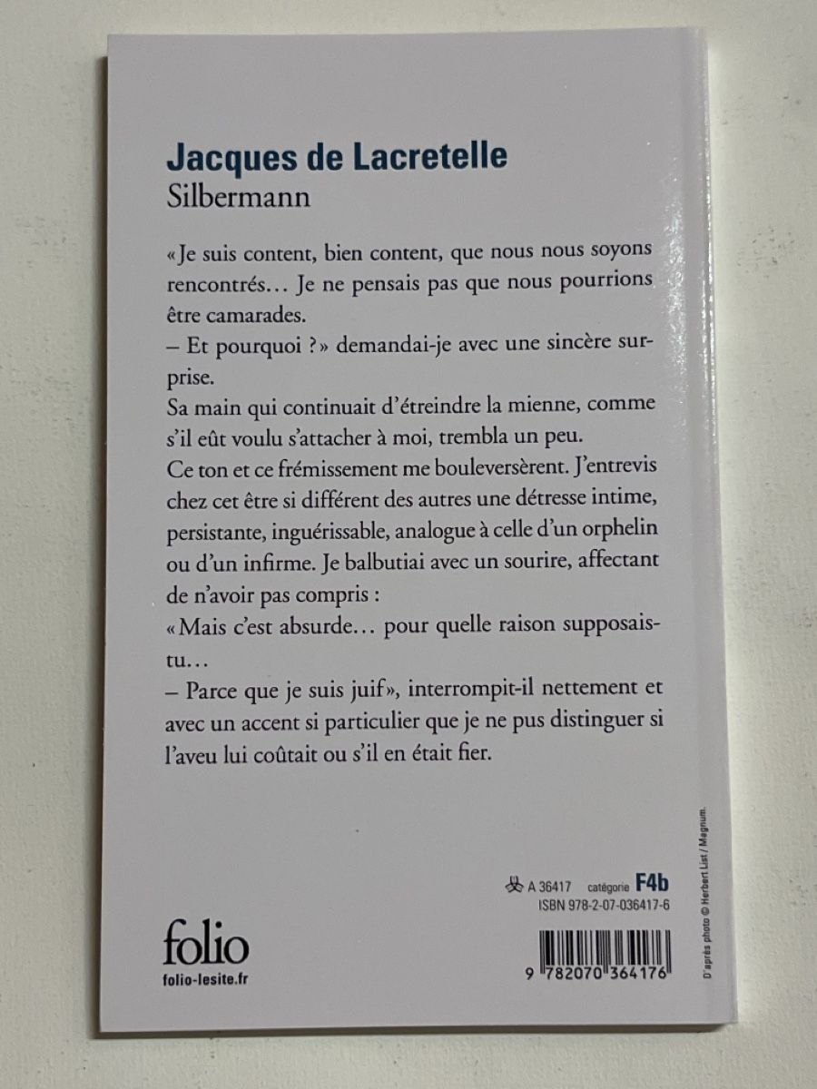 Libri: Jacques de L. Silbermann Buch Folio gebunden neuwertig – Nuovo (secondo la descrizione) da Thun venduto da Tschaniques 1