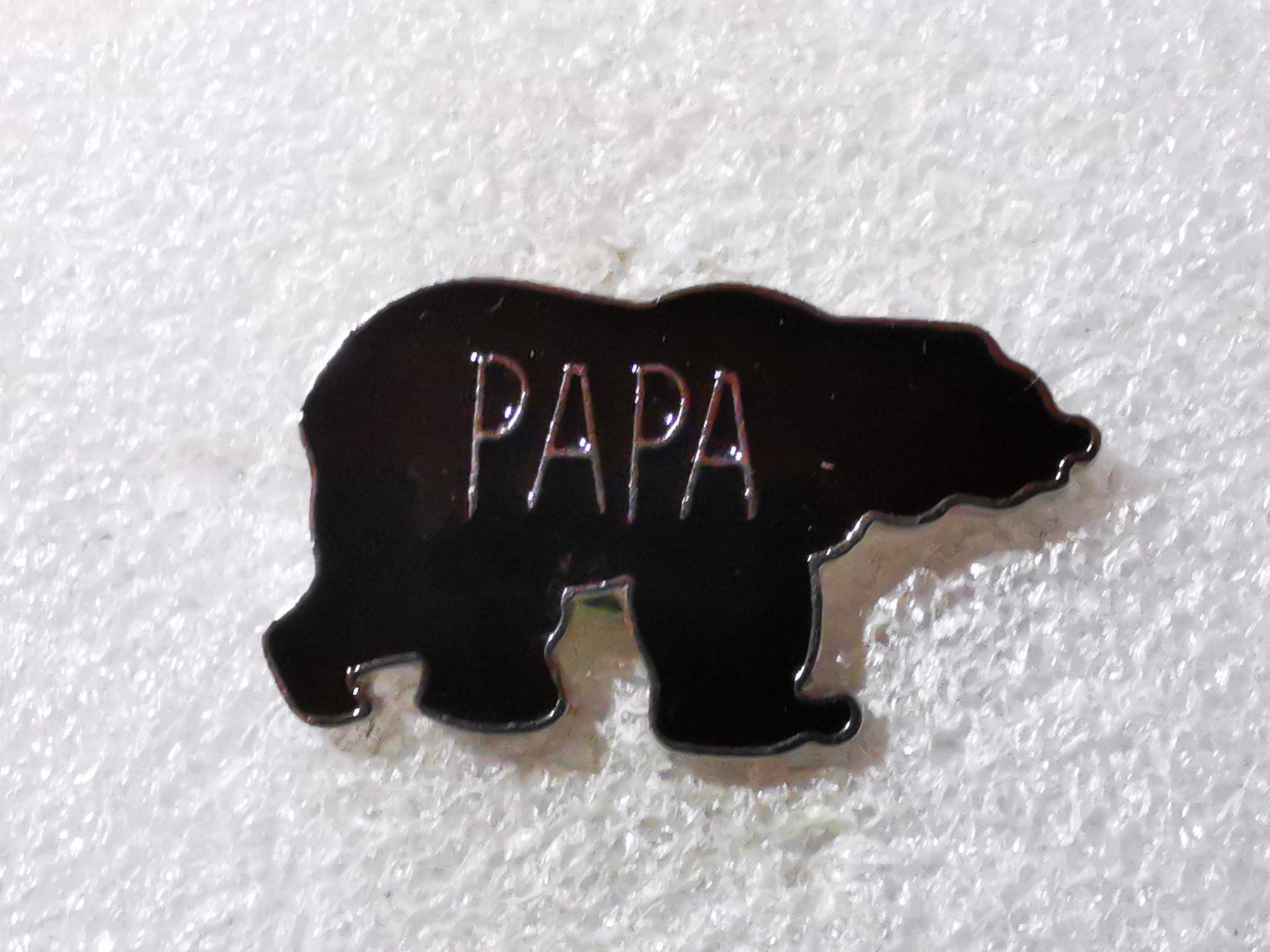 Placchette & Badge: Ansteckpin 72: Papa Bär – Usato da Oppligen venduto da Pin-Fall-Shop