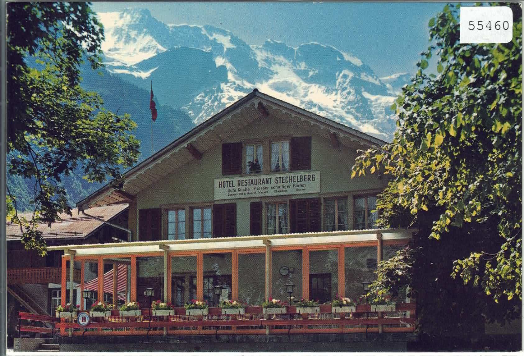 Cartes postales: Hotel-Restaurant Stechelberg – D'occasion à Ettingen par Kartenplanet