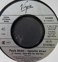 Vinyl-Single Paula Abdul - Opposites Attract