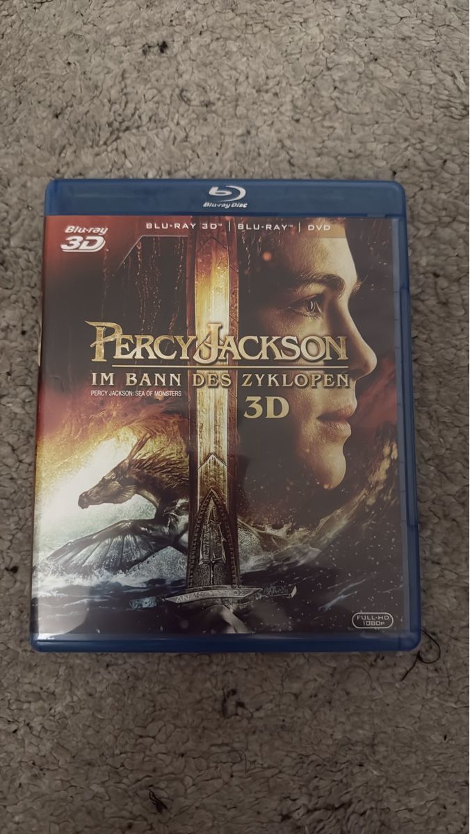 Tutti i DVDs: Percy Jackson Im Bann des Zyklopen 3D Blu-ray Neuware – Nuovo (secondo la descrizione) da Herisau venduto da Pat_Wi88