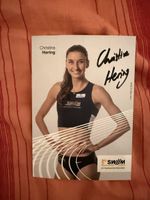 Christina Hering Autogrammkarte Grösse unik Neuwertig