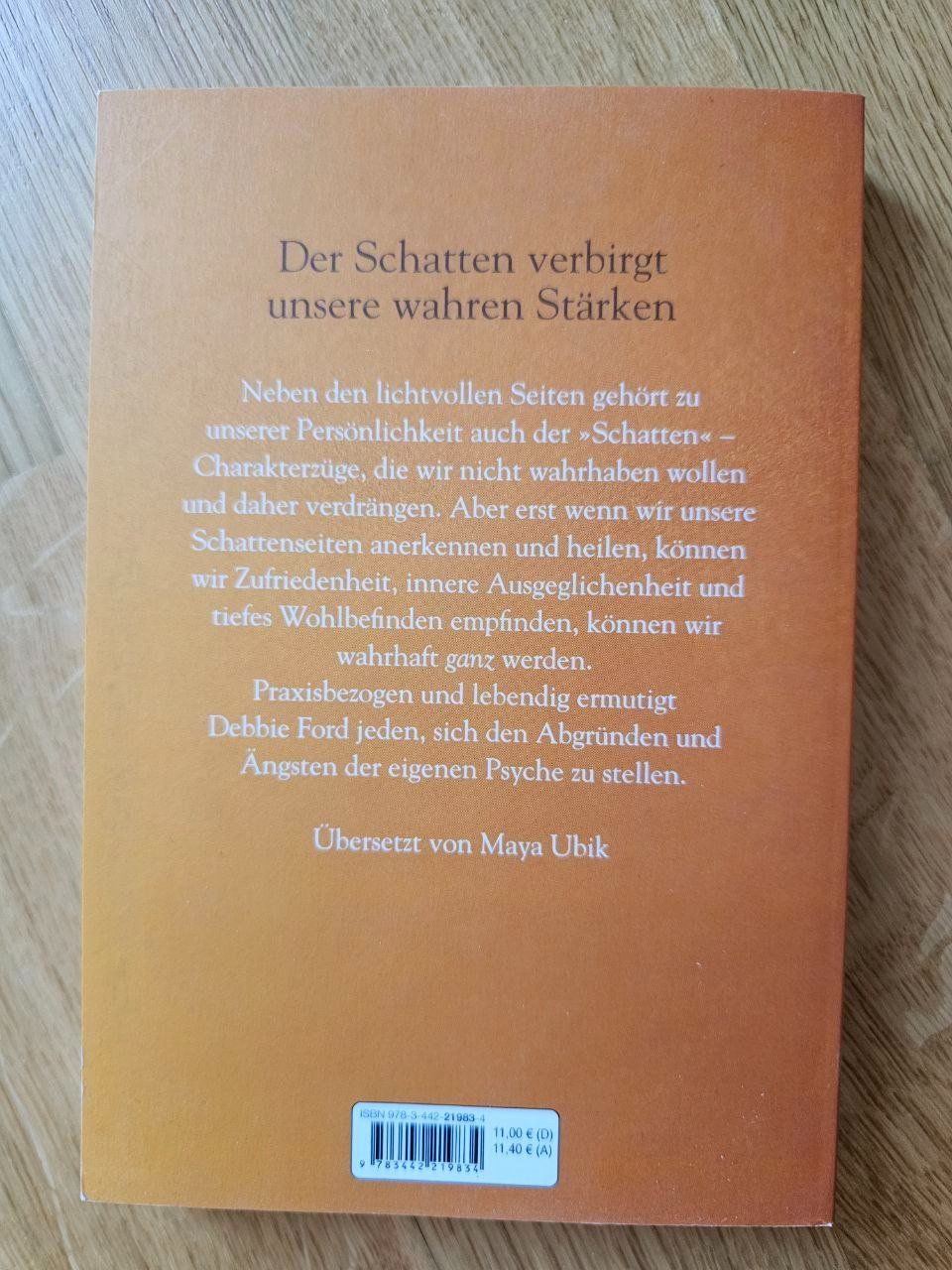 Livres: Schattenarbeit von Debbie Ford – D'occasion à Köniz par deb_l6sd 1