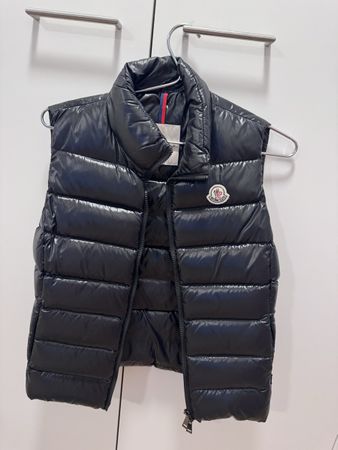 Moncler Daunenweste, Schwarz, Top Zustand, Grösse XS
