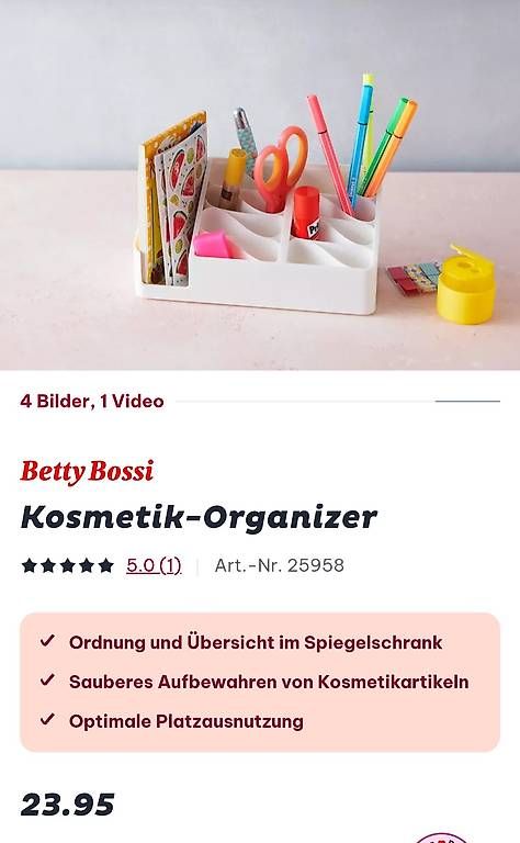 Contenitori & Simili: Kosmetik Organizer – Usato da Hallwil venduto da Ursina83 1