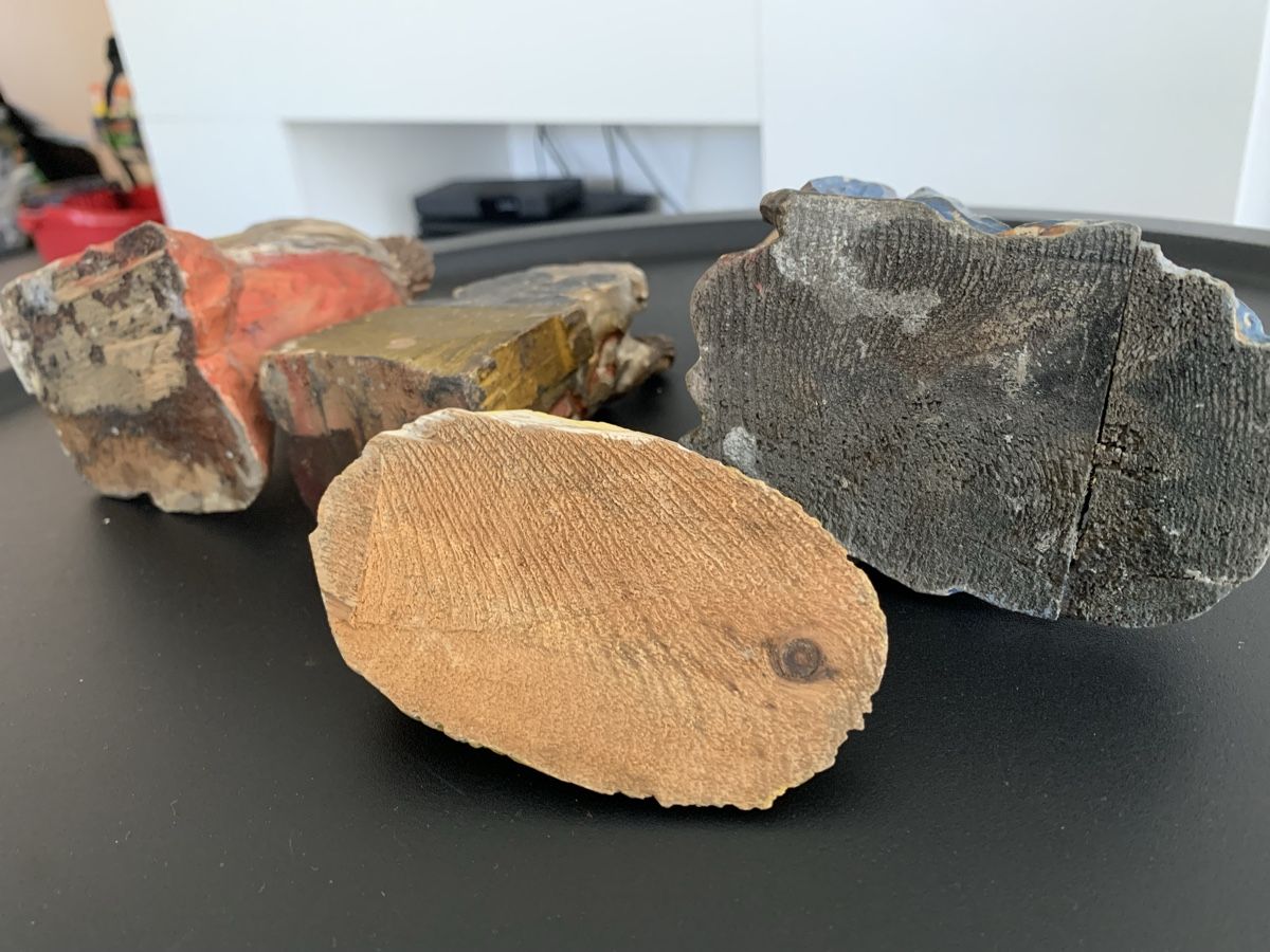 Statuette: Wunderschöne, antike handgeschnitzte Krippenfiguren Set – Usato da Muri AG venduto da cag733 5